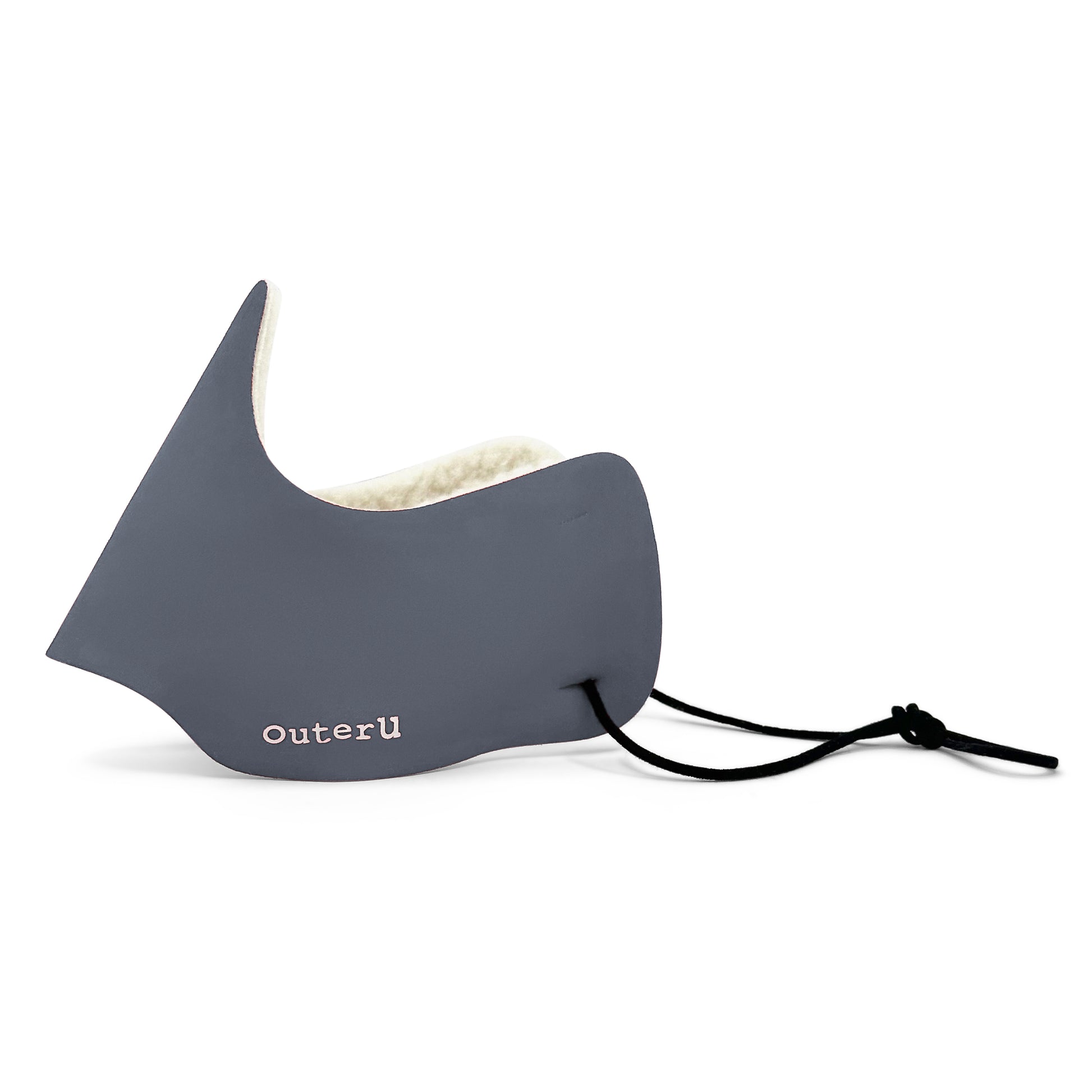 grey faceglove winter face covering